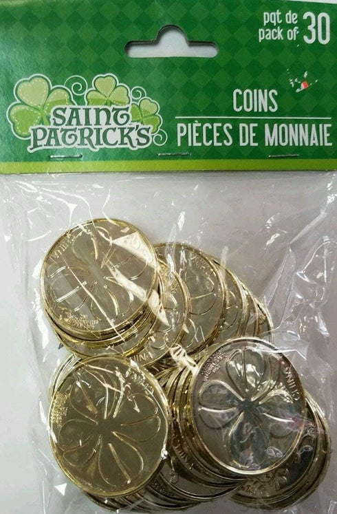 St. Patrick's Day Coins - 30 Count Pack