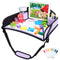 COOLBEBE Kids Travel Tray for Car Seats, Toddler Lap Desk with Dry