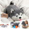 Mewaii Weighted Stuffed Animals with Microwavable Heating Pad - 5 lbs Adjustable,