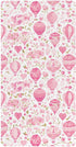 miaozhen Cotton Baby Crib Sheets Soft Hot Balloon White and Peach Toddler Mattresses