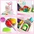 Food,44 Set 3 4 5 deAO Kitchen Toy Sink Toys with Cutting Food,Electric Dishwasher Playing Toy with Running Water, Role