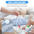 Packages Baby Wipes Cover Universal Size, One Size Fits All Wipes | Muslin Cotton Tissue Cover for Nursery, Diaper Bag