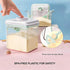 1000g 2300ml Formula Container for Baby Formula Dispenser with Scraper and Scoop One Button Handy Milk Powder Container