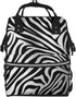 DWVTSLH Zebra Print Diaper Bag Backpack Multifunction Nappy Bags Waterproof Mummy Backpack Large