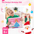 3-5 3 3-5 3-4 hahaland Toys Ages Girls - Busy Board Princess Toy Year Old Girls - Toddlers Quiet Busy Book for Toddlers
