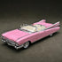 RZAPE 1/24 4-7Pink Toy Car Models Diecast Cars Eldorado Metal Model Cars Carros De Coleccion,Model Car Kits for Adults