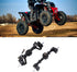 Qiilu C24 Upgrades, C24 Axle Upgrade Metal Front Rear Axle for C14 C24 C34 C44 B14 B24 1/16 RC Car Parts