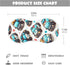 FLildon 2PCS Muslin Burp Cloth for Baby Cute Police Cars Super Absorbent Burping Cloths, Bibs for Newborn Boys Girls
