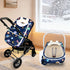 Pea Pod Winter Car Seat Cover for Baby, Infant Car Seat Canopies Cover for Newborn, Warm Plush Fleece Inner Protect