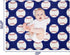 26.5 40 Inches Baseball Baby Blanket for Boys Girls Soft Fleece Minky Blanket with Dotted Backing Double Layer Newborn