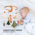 Woodland Baby Crib Mobile, Deer Baby Mobile for Crib Boys & Girls, Fawn Nursery Mobile, Forest Theme Baby Nursery