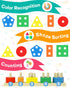 Montessori Toys for 1-3 Year Old Boys and Girls, Wooden Sensory Toys for Ages 2-4, Educational Toddler Learning