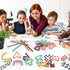 30 Pack Wacky Tracks Fidget Toys, Snap and Click Finger Sensory Toys, 24 Links Snake Puzzles for Stress Relief