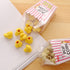 48 PCS Popcorn Erasers, Mini Erasers for Kids Play Prize Party and School Supplies