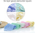 Babyhood 5 Pack Baby Wash Cloth and Towels - Muslin Washcloths, Super Soft Newborn Bath Face Towels, Cotton Reusable