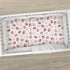 Cstdyfrv 52"x28" Strawberry Pink Bows Floral Baby Crib Sheets Sweet Watercolor Strawberry Daisy Flowers Soft Baby
