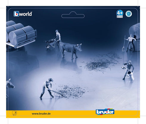 Bruder Figure-Set Farmer Vehicles - Toy Set