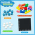 2.0 10,000,000+ 5+ STEM Puzzle Game The Brain Square with Solutions Pattern Matching Blocks Brain Teaser Toy Roll Dice