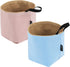 CM Mini Hanging Basket, Small Storage Bag Decor Bin for Wall & Door, Foldable Basket Bin, 2 Pcs