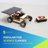 Solar-Powered Car V1 - Wooden STEM Kit with Wireless Remote Control for Kids Aged 8-12
