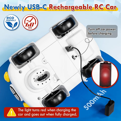 3-5, 3+ 3 4 5 Lehoo Castle Remote Control Car for Toddlers, Fire Trucks for Toddlers Remote Control Police Car Toy