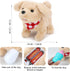 Electric Plush Toys Corgi Puppy - Interactive Pet Dog with Walking, Barking, Tail Wagging for Kids