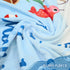 Gone Fishing Baby Monthly Milestone Blanket, Little Fisherman Bobber Photo Prop Ideas for Newborn Boy & Girl, 40" X 50"