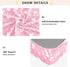 miaozhen 1 Pack 52x28 Cotton Baby Crib Sheets Comfy Breathable Cute Cartoon Cat Floral Peach Muslin Crib Sheets