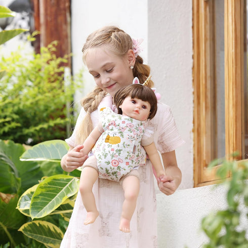 Backpack GAGAKU Baby Doll Carrier for Toddlers Toy Baby Carrier Baby Doll Accessories Toy Carrier Stuff Reborn Baby