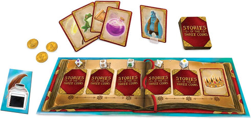 6 Peaceable Kingdom Stories of The Three Coins Cooperative Storytelling Game Use Teamwork to Win! Great for Families