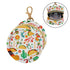 YETTASBIN Mexican Cinco De Mayo Portable Pacifier Holder Case with Metal Hook Buckle & Zipper for Diaper Bag