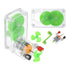 PATIKIL DIY Generator Motors Set, 4Pcs Mini Hand Cranked Power Generator Kit for Science Projects