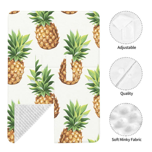 Hcpwzrf Pineapple Baby Car Seat Cover & Nursing Cover - Breathable Stretch Multi-Use Cover for Breastfeeding, Stroller