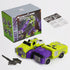 Set 4Pcs 4-in-1 3 4 5 6 MIEBELY Toddler Robot Vehicles - Transforming Robots Toys for Kids - Magnetic Toys with Sturdy
