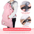 Orzbow Baby Winter Carrier Cover with Detachable Hood, Waterproof & Windproof, with Big Pockets, Universal Fit for Baby