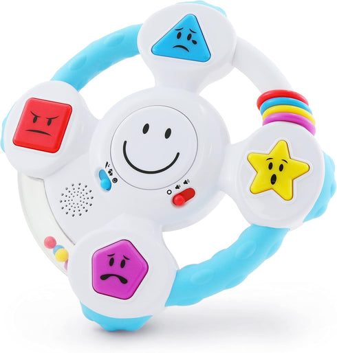 BEST LEARNING My Spin & Learn Steering Wheel - Interactive Educational Toys for Infants 6 to 36 Months