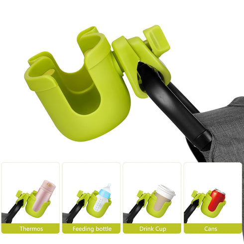 Suranew Versatile Stroller Cup and Phone Holder for Family Outings