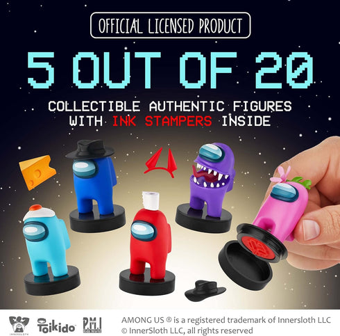 Among Us Crewmate Figures - 5 Among Us Toys Out of 16 Collectibles