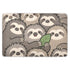 siphylline Cute Cartoon Sloth Brown Extra Large Resuable Baby Bed Pad Highly Absorbent