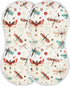FLildon Muslin Burp Cloth for Baby 2PCS Dragonfly Pattern Super Absorbent Burping Cloths,