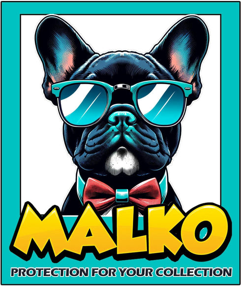 MALKO Hot Wheels Protector Display Case for Premium Card Diecast Cars - 10 Pack, Assembly Required