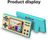 Kids Handheld Game with 200 Video Games, 16 Bit Travel Toys, 3 Inch Screen Electronic Learning Game System for Boys and