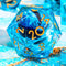 YEMEKO Beholder'S Eye D20 Dice Dragon Eye DND 22MM Single with Resin Sharp