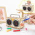 8-12, 8 9 11 13 DIY Bluetooth Speaker Kit with Metal Handle STEM Projects for Kids Ages Build Your Own Gray Portable