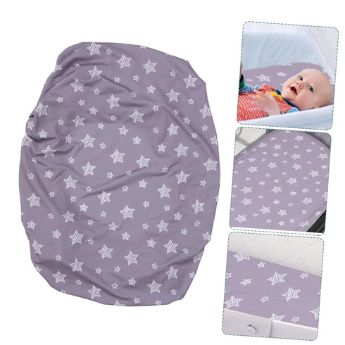 Toyvian Changing Pad Cover for Diaper Changing Table Washable Breathable Polyester Sponge Material Newborn to Unisex
