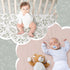 Hahafelt 4 Pack 52'' 28'' Boho Crib Sheets Pink Floral Green Leaf Designs Baby Fitted Crib Mattress Sheet for Girls x