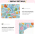 Pigsaly 27x39 Inch Crib Sheets Carrots Colorful Easter Eggs Baby Sheet for Standard Crib Mattress Boys Girls Toddler