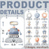 BonBeeDesign 12 Pack Robot Table Decorations - Robot Party Decorations for Kids' Birthday and Baby Shower - Robot Table