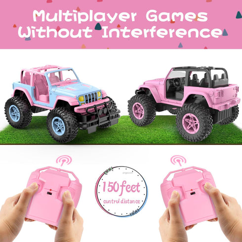 NQD Remote Control Car for Kids, 1:16 Scale 80 Min Play 2.4Ghz Off Road RC Trucks with Storage Case