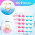 Lincia 100 Pieces Gold Watercolor Gender Reveal Stickers 2 Inches for Baby Showers, Party Invitations, Team Boy Team